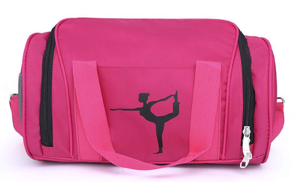 2017snow Dance Bags for Girls Small Gym Bag for Kids Overnight Duffle Bag Small