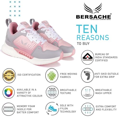 Image of BERSACHE Premium Sports,Gym, Trending Stylish Running Shoes For Women