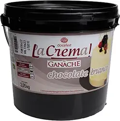 Recheio Cobertura Chocolate Branco 2,05Kg Lacrema - Festpan