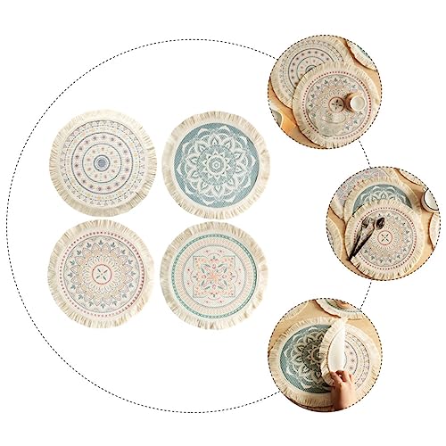 Set de table antidérapant Cabilock anti-rayure lavable pour cuisine