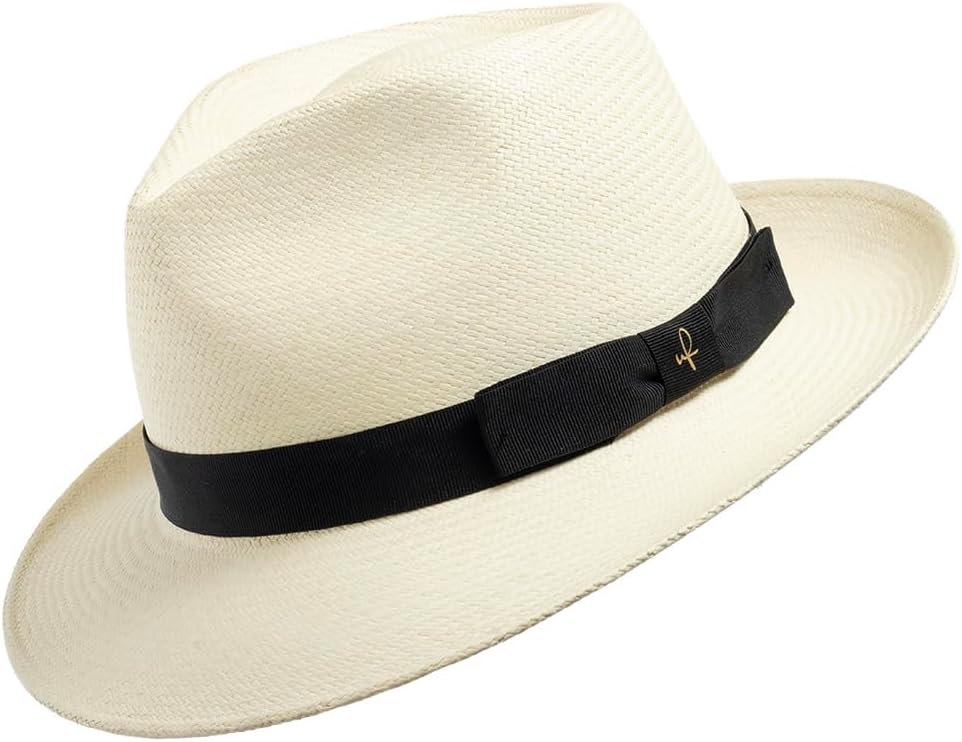 Genuine Havana Retro Panama Straw Hat Classic Lightweight