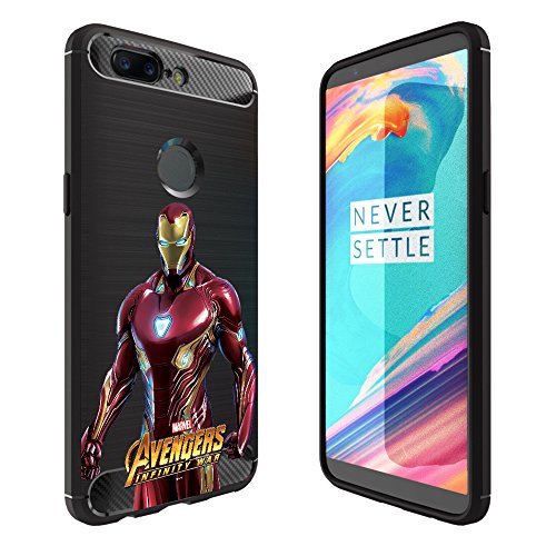 Image of MTT Iron Man Infinity War Officially Licensed Armor Back Case Cover for OnePlus 5T (Design 253)
