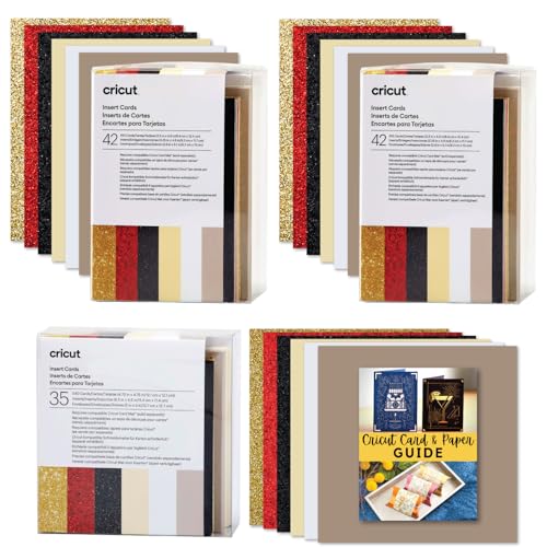 Cartes Cricut Insert Cards Glitz and Glam Sampler R10 S40