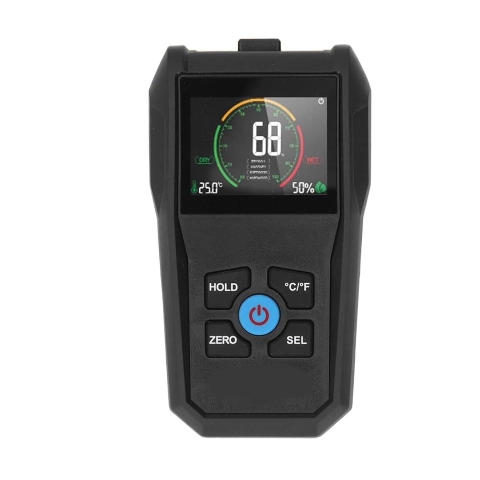 Amrttwy 1 Moisture Meter, Moisture Meter, Wood Tester Pinless Digital Display Sensor Detector