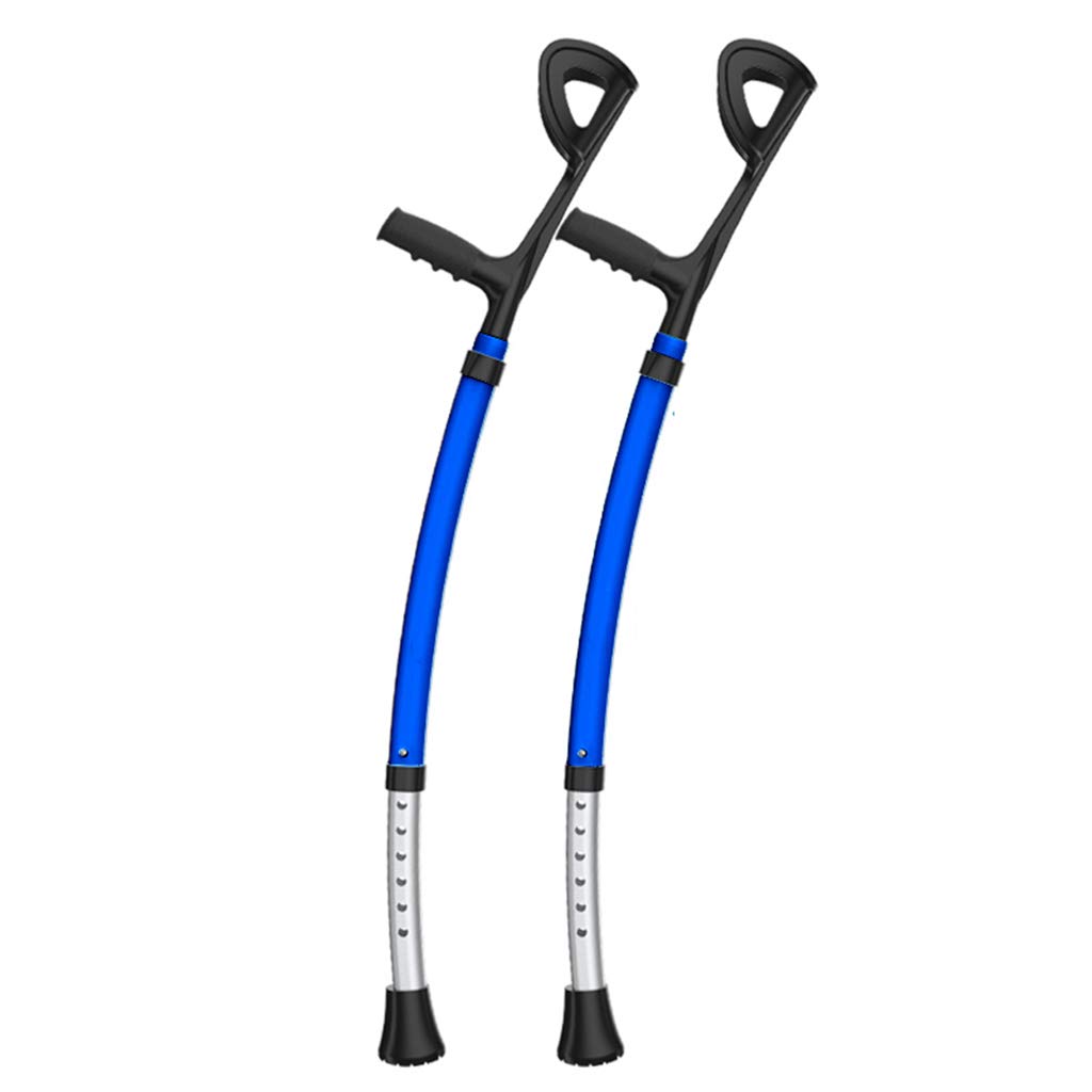 Buy WLWWY Medical Crutches Armpit Fracture Crutches Highly Adjustable