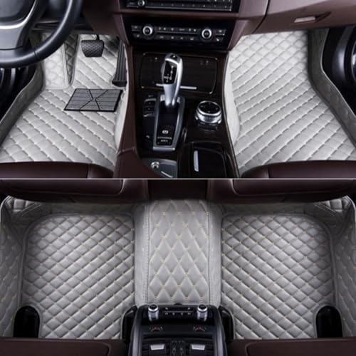 Tapis de sol voiture Benz EQB tapis anti-dérapants gris - 2