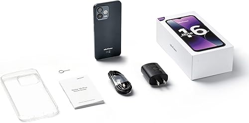 Miniatura 9 de Ulefone Note 16 Pro (12 GB+128 GB) Android 13 teléfono inteligente desbloqueado, cámara principal de 50 MP, pantalla de gota de agua HD+ de 6.52