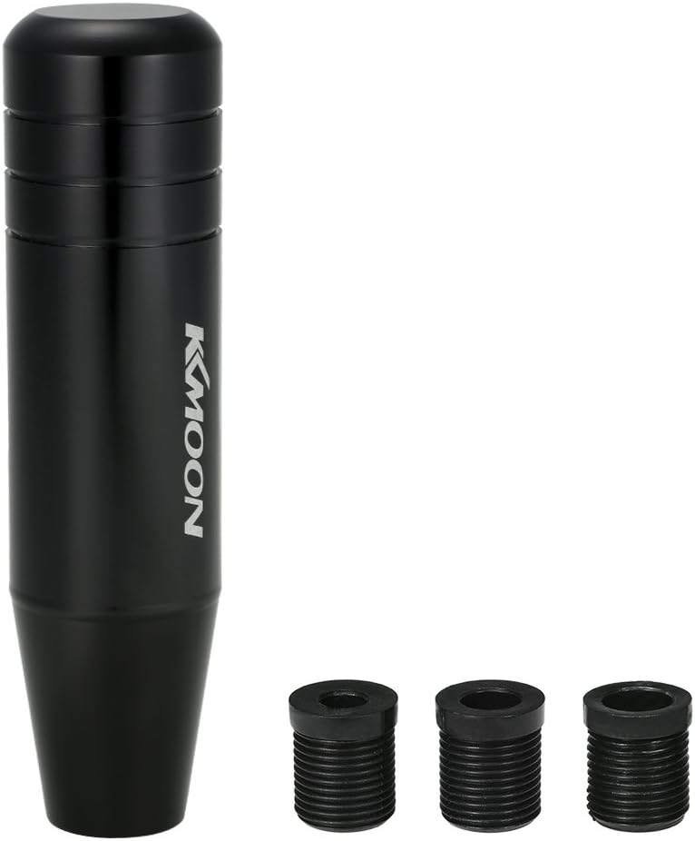 13cm Length Universal Aluminum Car Truck Racing Gear Shift Knob Stick with 3 Adapter