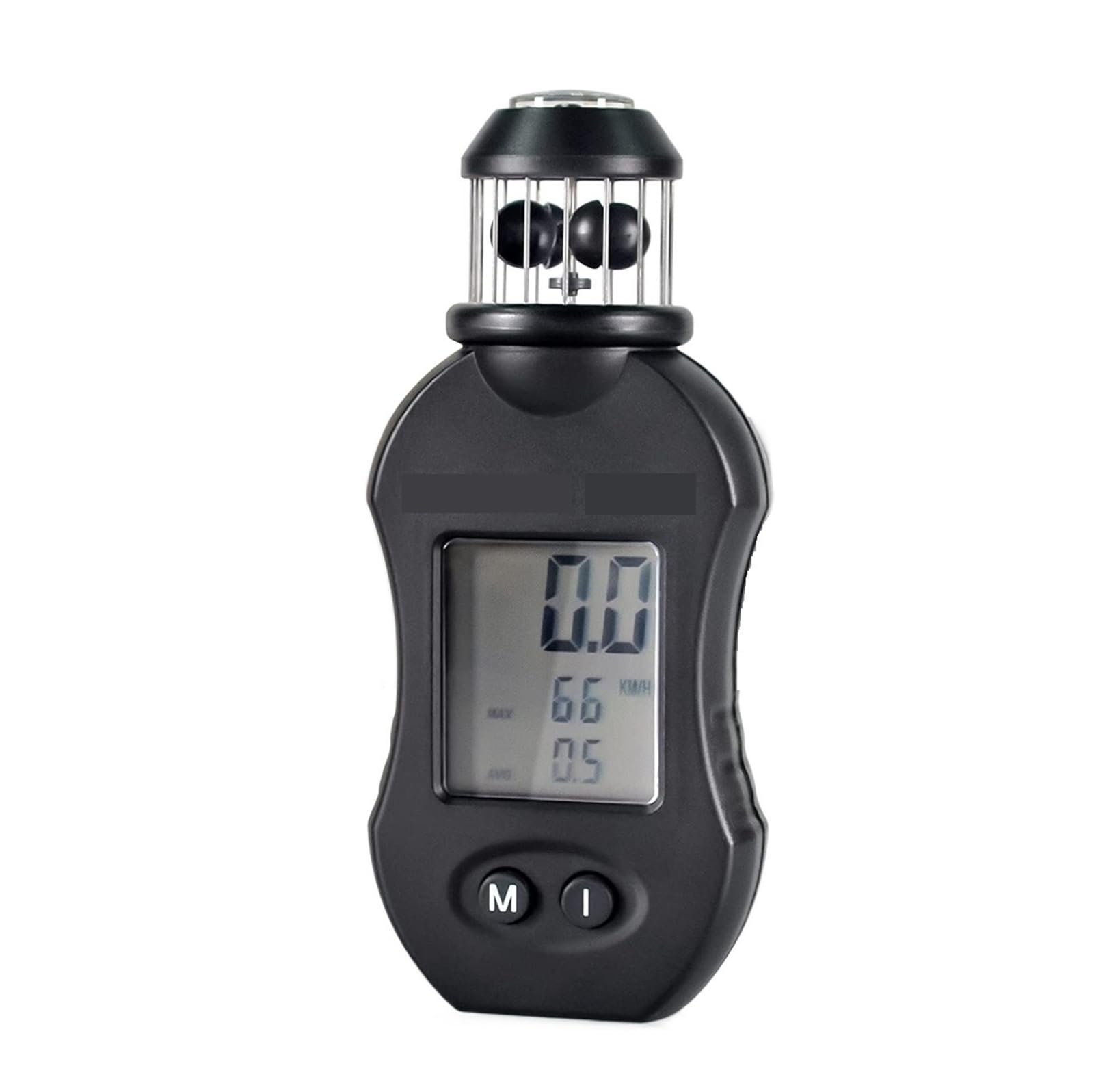 Anemómetro De Mano Medidor Velocidad Del Viento Digital Medición Volumen Aire La For Respiraderos HVAC, Navegación En Bote, Tiro Mediciones Precisas Versátiles