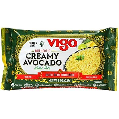 Vigo Authentic Creamy Avocado Rice, Low Fat, Gluten Free, 8 Ounce (Pack of 12) Cover