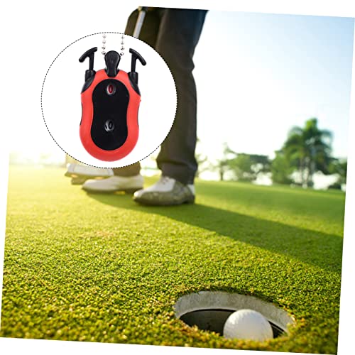 VANZACK Contador de Golpes Portátil para Golf, 2 piezas, Compacto y Ligero, Marcador de Puntuación 0-9 con Conteo Automático miniatura 2