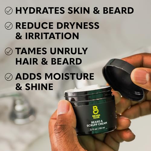 The Beard Club Biotin Beard Cream - Moisturizing and Hydrating Shea Beard Butter for Healthier Facial Hair & Skin - Image 6