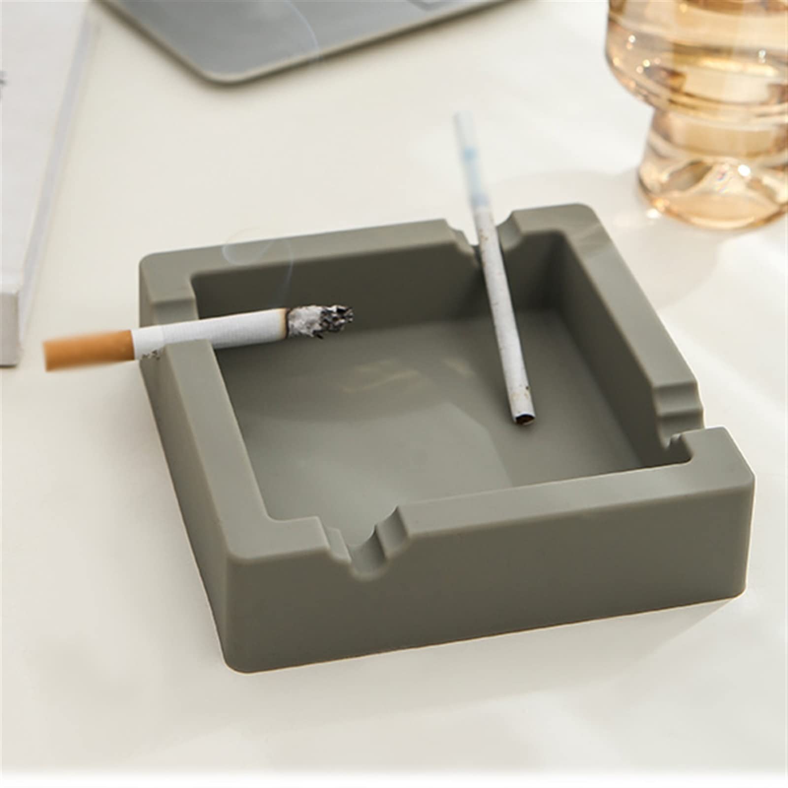 retardant cigarette ashtray Amazon.com: Ashtrays for Cigarettes Silicone Ashtray Square Simple  Household Ashtray Commercial Hotel Bar Cafe Large Ashtray Shatter-resistant  Non-slip Heat Insulation Home Ashtrays (Color : 004) : Home & Kitchen