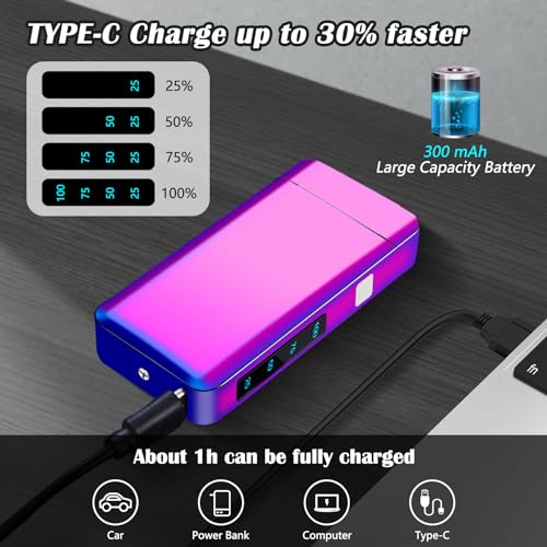 Encendedor electrónico recargable SKRFIRE plasma USB miniatura 3