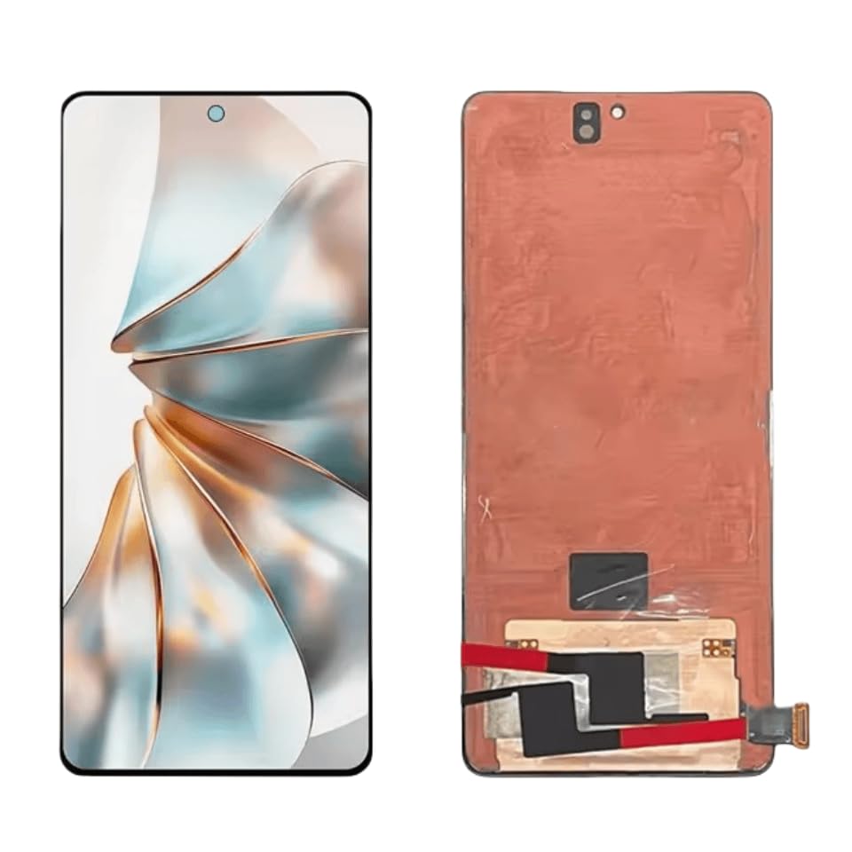 Afficheur LCD ZTE Nubia Z60S Pro noir avec châssis pour réparer votre mobile cassé