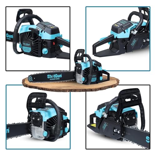 Image of SAURAN 58CC Chainsaw With 22 inch Guide Bar and Chain