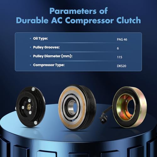 Image of ECCPP AC Clutch 2015-2017 for Ford for F-150 2.7L