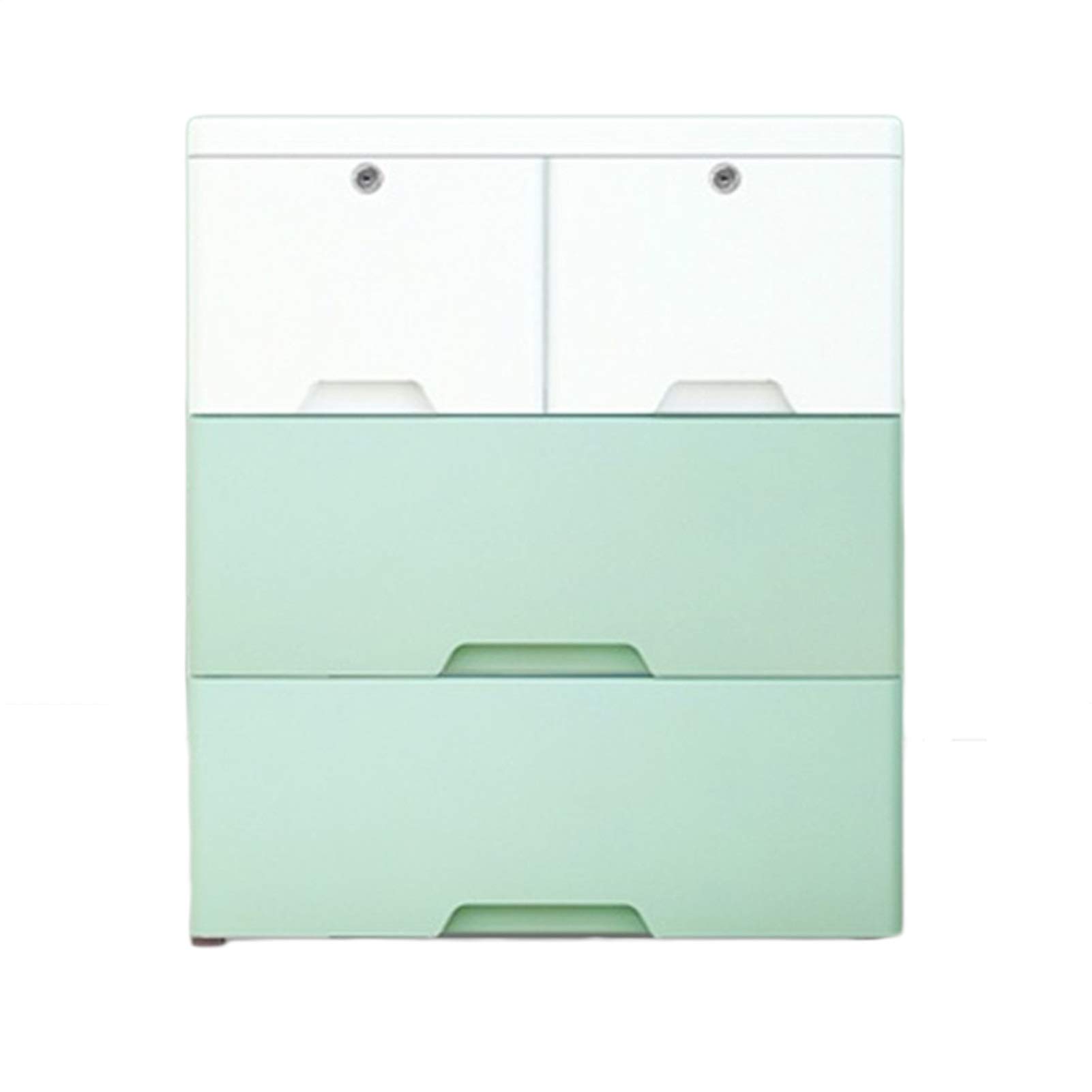 Schubladen-Organizer aus Kunststoff, 60 cm breit, für Badezimmer/Küche/Wohnzimmer/Schlafzimmer, staubdicht, feuchtigkeitsbeständig, 3 Schichten