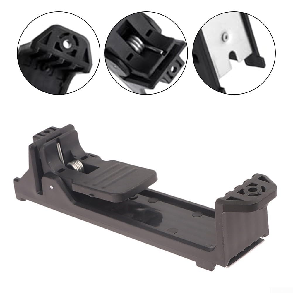 Besttoolifes - Staffa di montaggio a parete per livella laser - Supporto regolabile in plastica resistente per DW0811LR, DW0822LG, DW0822LR - Supporto da parete nero per attrezzi e officine