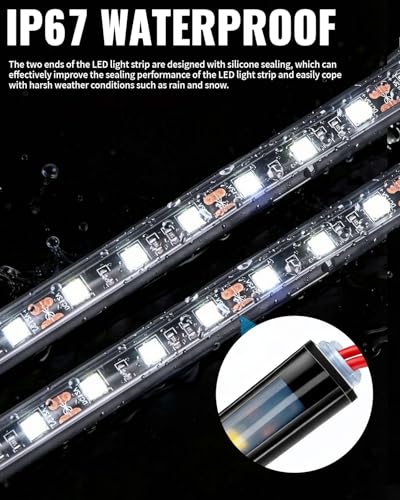 Kit de luces LED 2 en 1 para bajo capó 36 cm miniatura 6