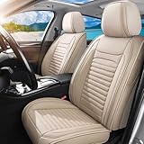Top 10 Best Hyundai Tucson Seat Covers Reviews & Comparison 15 FaiFani Car Seat Covers Full Set Fit for Hyundai Tucson 2005-2025, Premium Nappa Leather Car Seat Protector,Breathable Anti-Slip Full Wrapping Edge Seat Covers(Beige,Full Set)