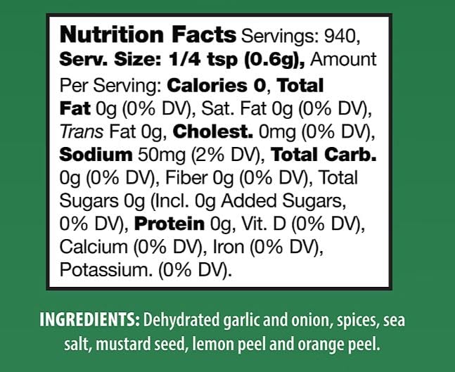Dan-Os-Original Seasoning, 20 oz – All-Natural, No Sugar or MSG, Big Bottle of Bold Flavor for Meat, Veggies & More