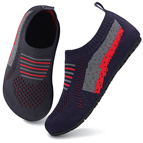 Pantuflas Casa Mujer Suave Calcetin Zapatillas Hombre Cómodos Interior Zapatos Secado Rápido Calcetines Slipper Transpirables Antideslizante Zapatos Punto Azul 40/41 Cover