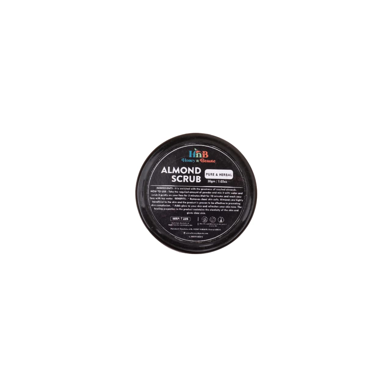 HONEY ‘N’ BEAUTE Almond Scrub