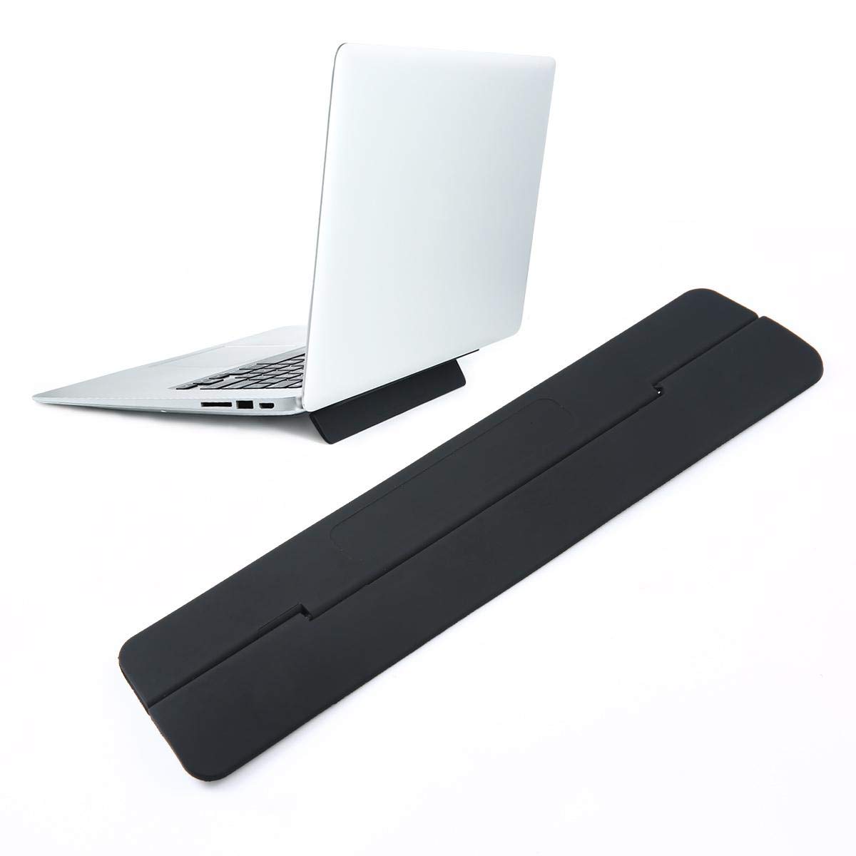 LesgosPortable Laptop Stand, leegoal Foldable Ventilated Laptop Stand Riser Desktop Holder Compatible with Apple MacBook Air/Pro Asus, Dell, XPS, Acer, Lenovo 7-15" PC/Computer