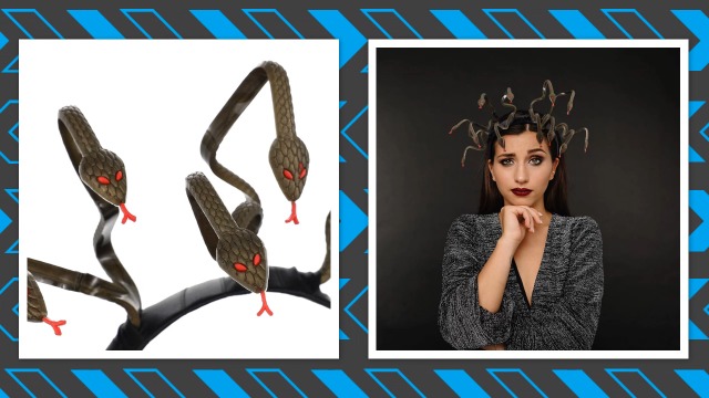 Copricapo Serpente Per Medusa - Accessorio Per Costume Greco O Halloween | Riutilizzabile Per Donne