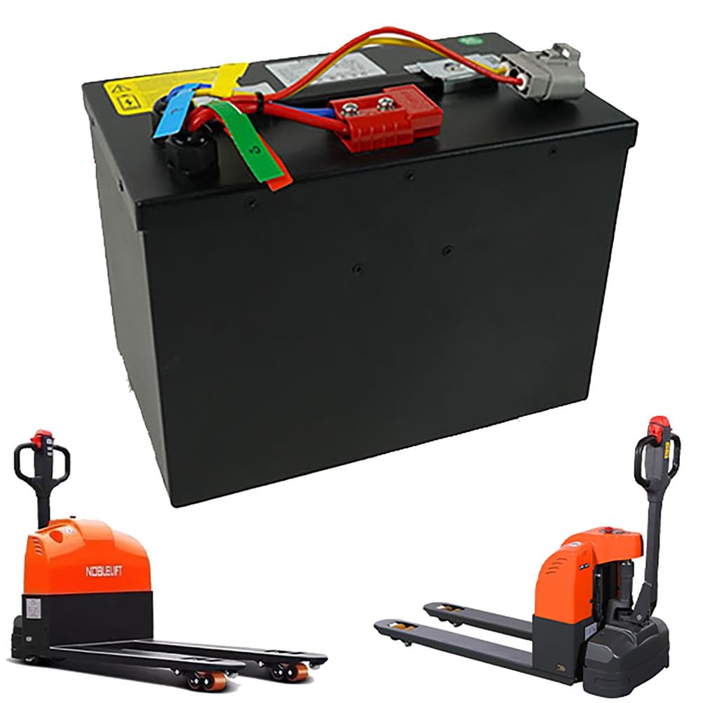 24V 40Ah LiFePO4 Battery 24V Electric Forklift Battery with Switch 24 Volt Electric Stacker Truck for EPT15W Pallet Truck Batteries 960W Motor