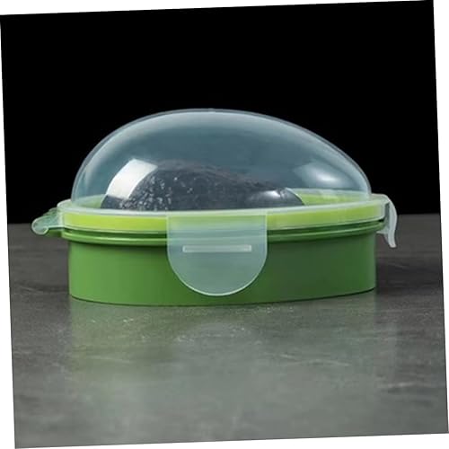 Miniatura 2 de PRETYZOOM Refrigerador pequeño de aguacate para habitación, contenedor de aguacate para refrigerador, contenedor de aguacate portátil, contenedor de
