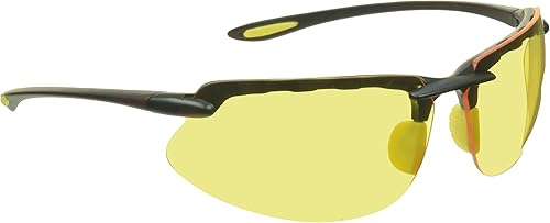 Miniatura 15 de proSPORT Visión nocturna antideslumbrante lente amarilla gafas de sol conducción hombres mujeres aviador metal plástico Marcos