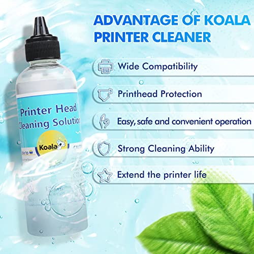 image for KOALA PAPER Koala Printhead Cleaning Kit, Printer Cleaning Kit 120ml C