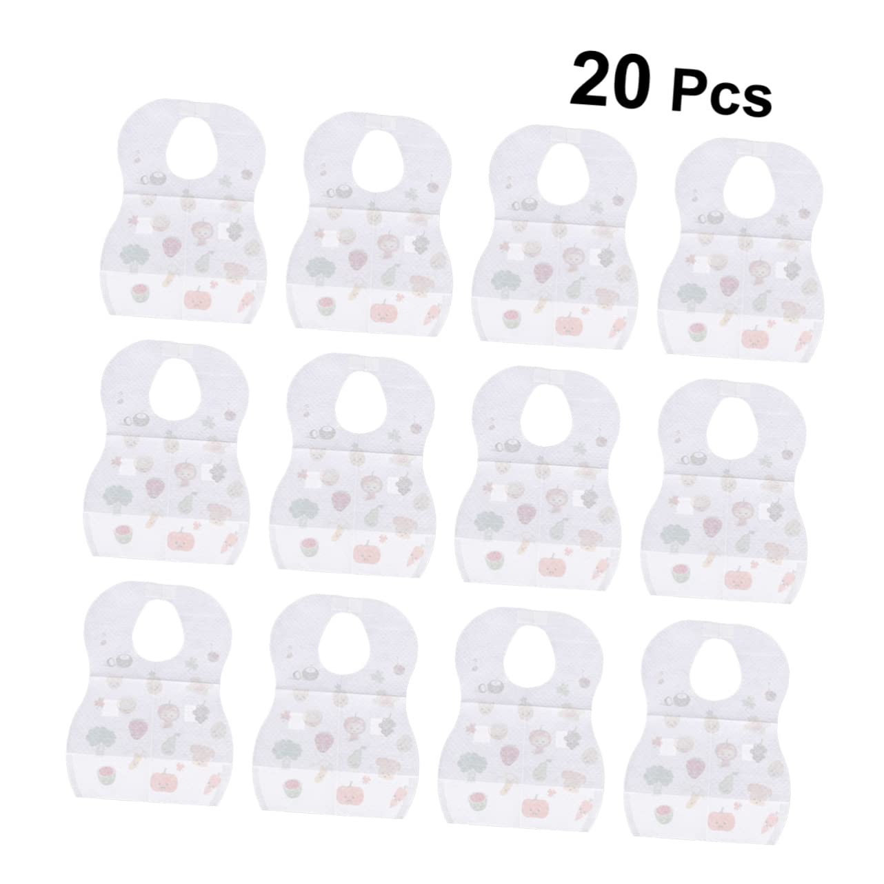 ifundom 60 Pièces Bavoir Bébé Tablier Pour Enfants Bavoirs Pour Bébé Salive Tablier Bavette rs Absorbants r En Silicone r er Imperméable De Serviette