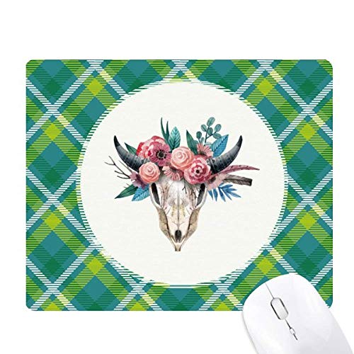 Tapis de souris os de mouton avec surface lisse et base stable rose