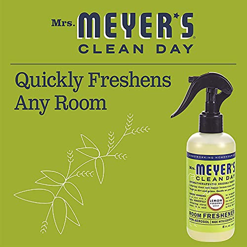 Mrs. Meyer's Clean Day Room Freshener Spray, Lemon Verbena Scent, Instant & Refreshing Fragrance Made With Essential Oils, 8 Fl Oz Spray Bottle (Pack Of 1) #TOP1