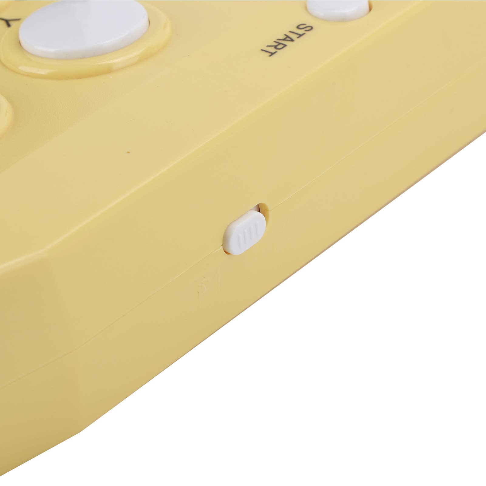 Arcade Fight Stick Joystick - Dual Wireless Fighting Joystick Gamepad para TV Game Console Gaming Fight Stick(Amarillo)