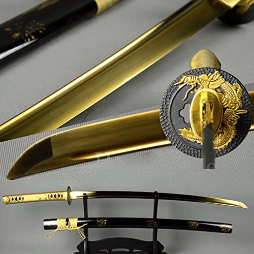 KungfuDirect Dragon Head Stainless Steel Pudao - Two Piece