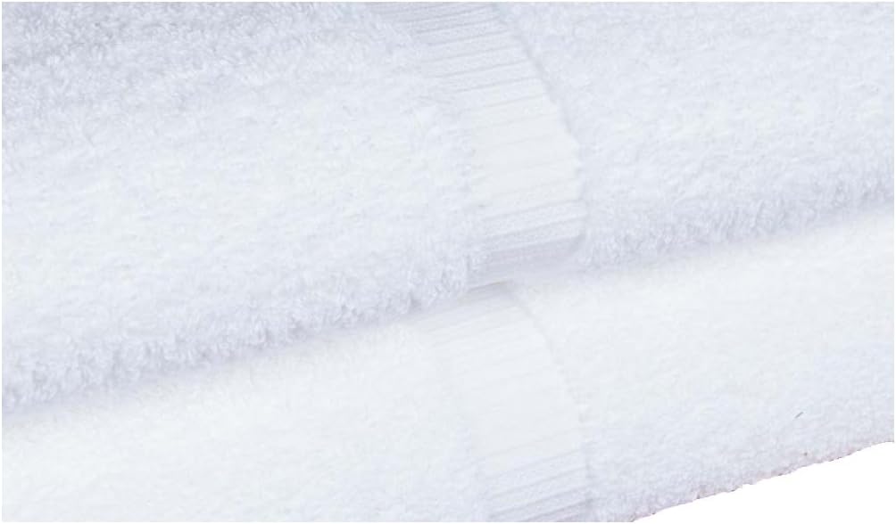 BY LORA Terry Cotton Hand Towels, 3 PK, White