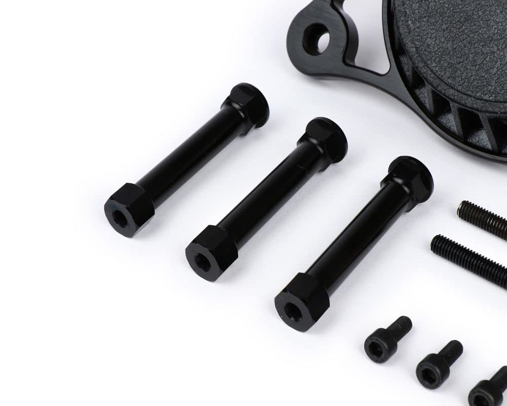 BGM Kit de démarrage à câble CNC noir compatible pour Piaggio Ciao, Bravo, Si, Boxer, Super Bravo