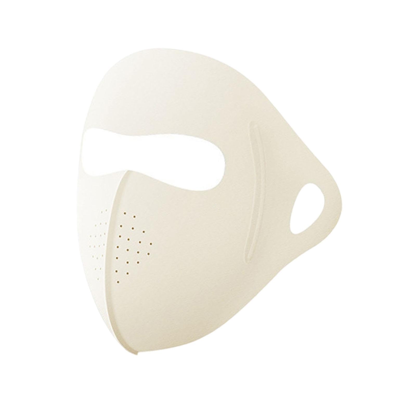 TRENDYNEST Full Face Cover Folded Women Face Mask for Outdoor Sports Climbing Traveling Beige-image-39