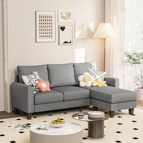 JUMMICO Couch for Small Living Room, 73" Small Sofa with
