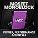 Boss Audio Systems R1100M-P Monoblock Car Amplifier - 1100 High Output, 2-8 Ohm Stable, Low/High Level Inputs, Low Pass Crossover, MOSFET Power Supply