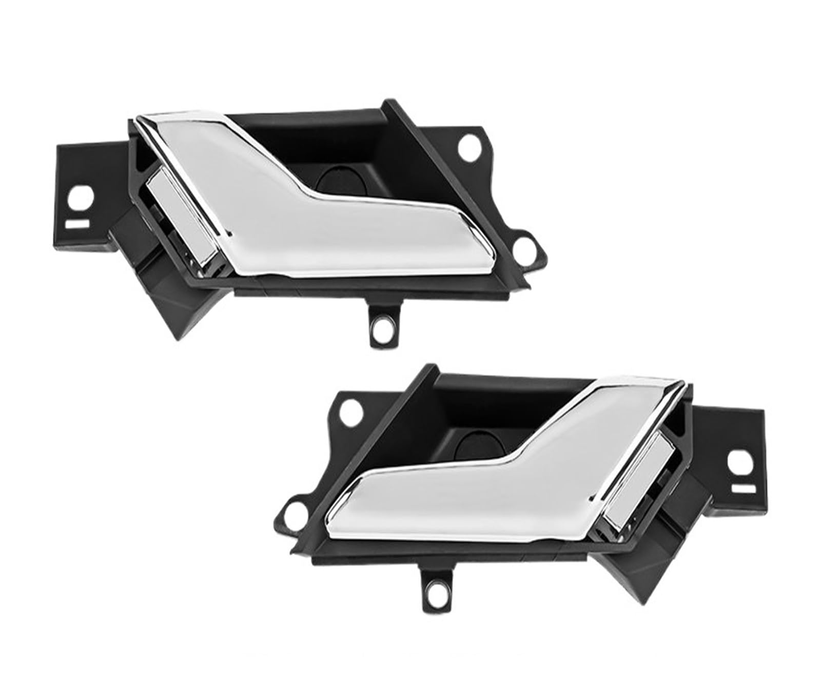 Aphkqost 2Pcs Left Right For Saturn For Vue 2008 2009 2010 96861998 96861999 Inner Door Handle Interior Door Handle Inner