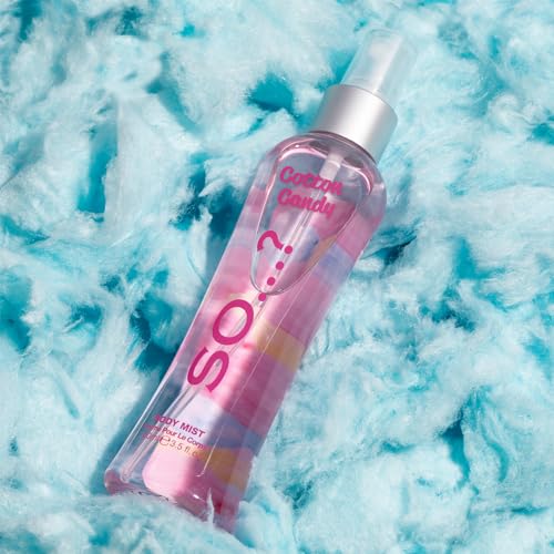 So...? So…?...? Cotton Candy Body Mist Perfume For Women - Sweet Vanilla Perfume With Notes Of Bergamot, Raspberry thumb #3