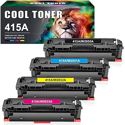 Cool Toner Kompatible für HP 415A 415X Multipack Tonerkartusche Ersatz Cover