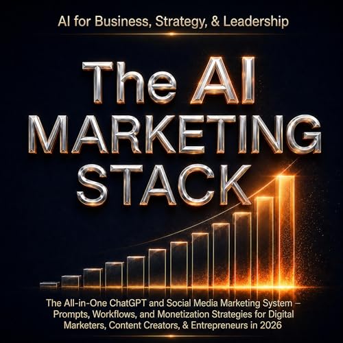 The AI Marketing Stack: The All-in-One ChatGPT and Social Media Marketing System — Prompts, Workflows, and Monetization Strategies for Digital Marketers, Content Creators, & Entrepreneurs in 2026 (The AI Business Architect Series)