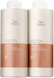 Kit Wella Fusion Intense Repair Shampoo e Condicionador 1 L