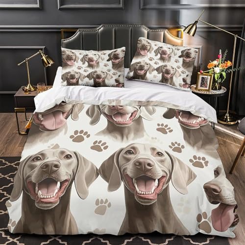 Housse de couette cascade tropicale résistante et légère king size